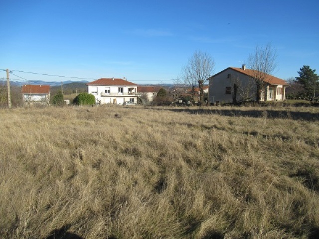 Terrain constructible dans le secteur de Le Brignon - Solignac